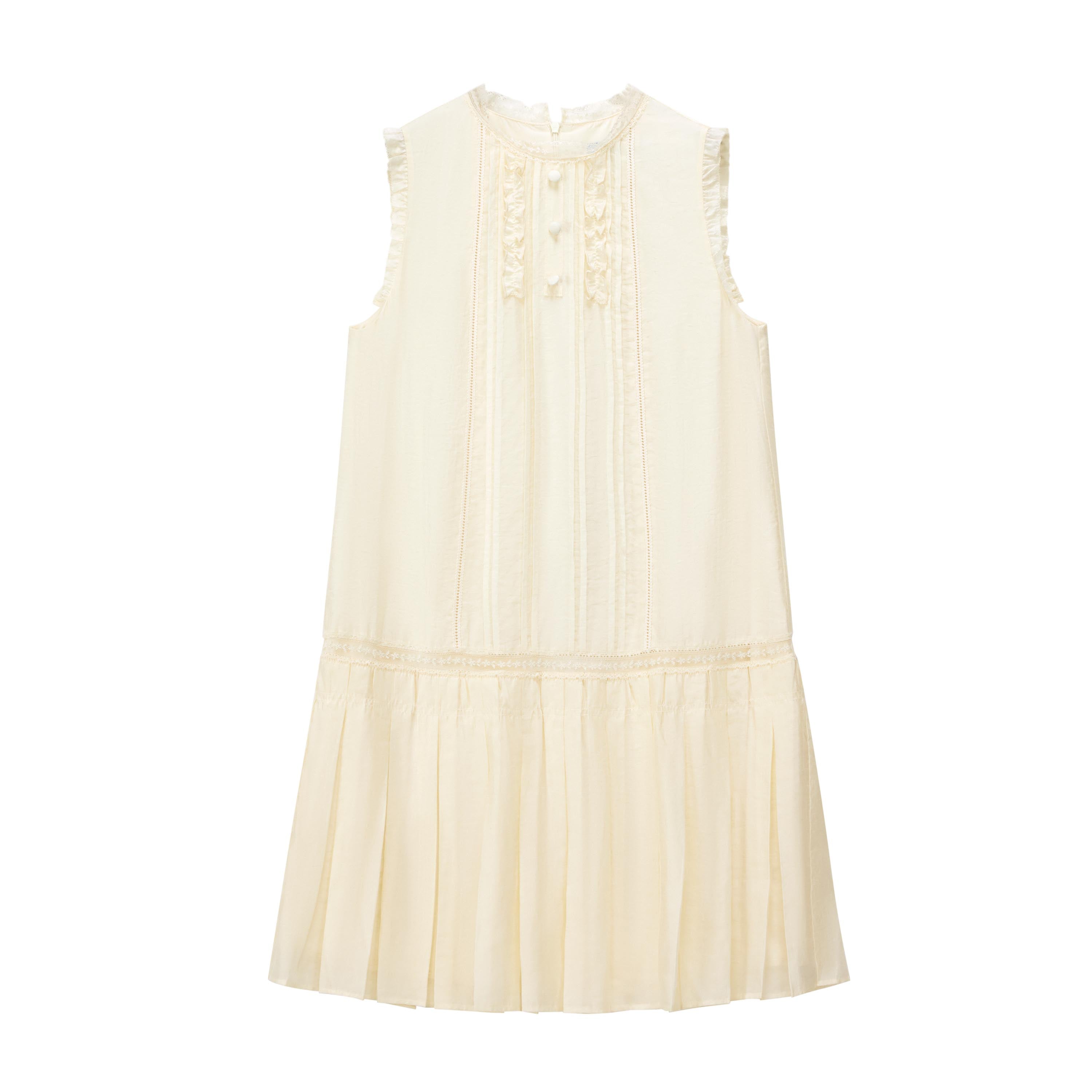 Heirloom Pleated Dress