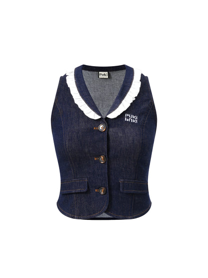 Denim Vest Sets