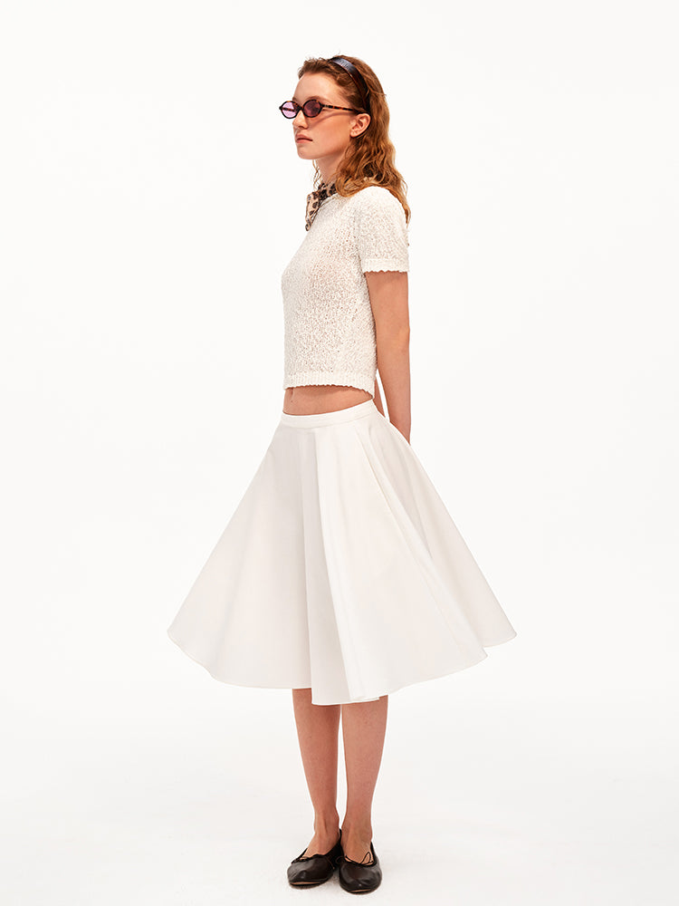 The Clean Volume Skirt