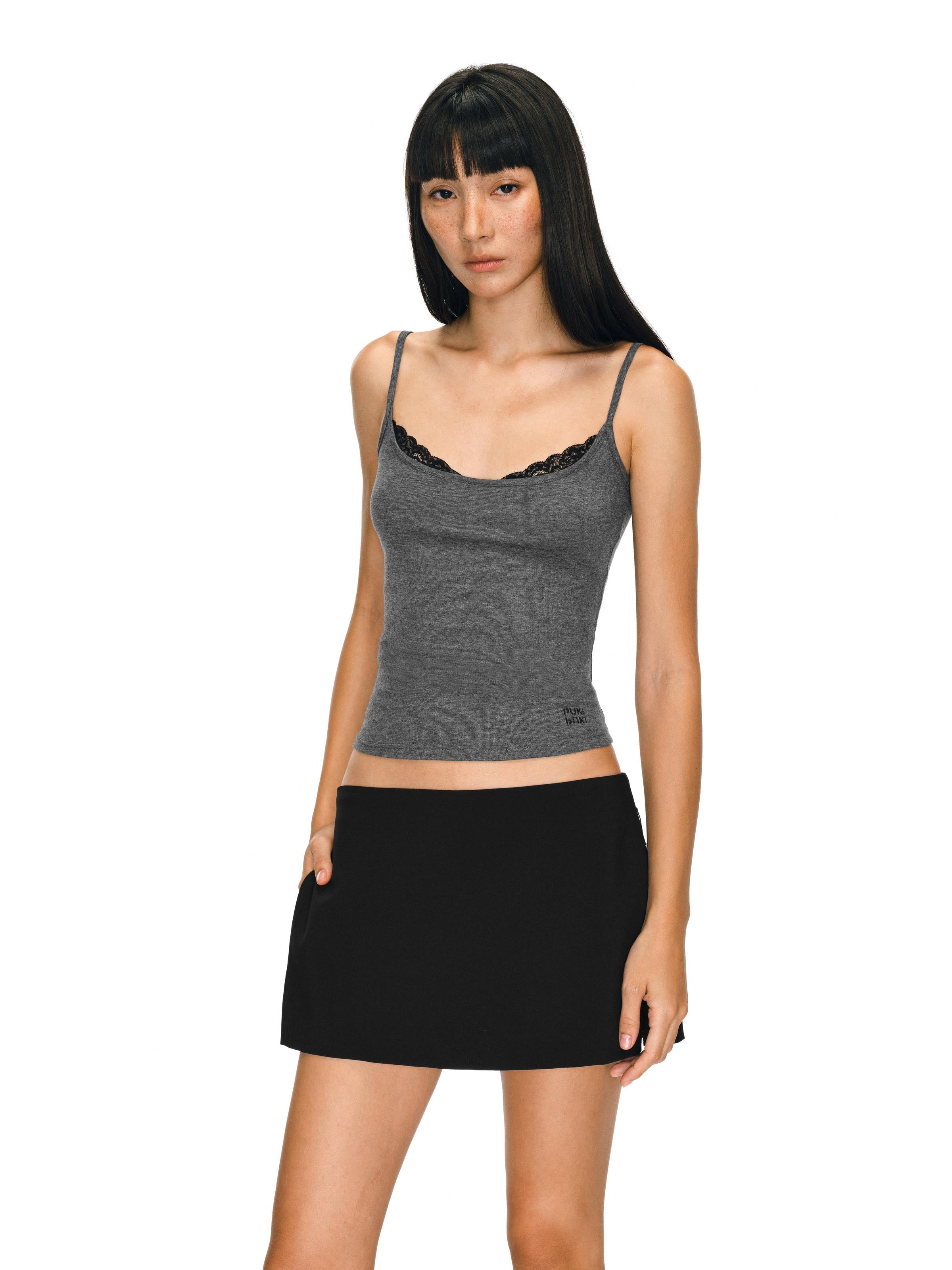 Lace Spaghetti Strap