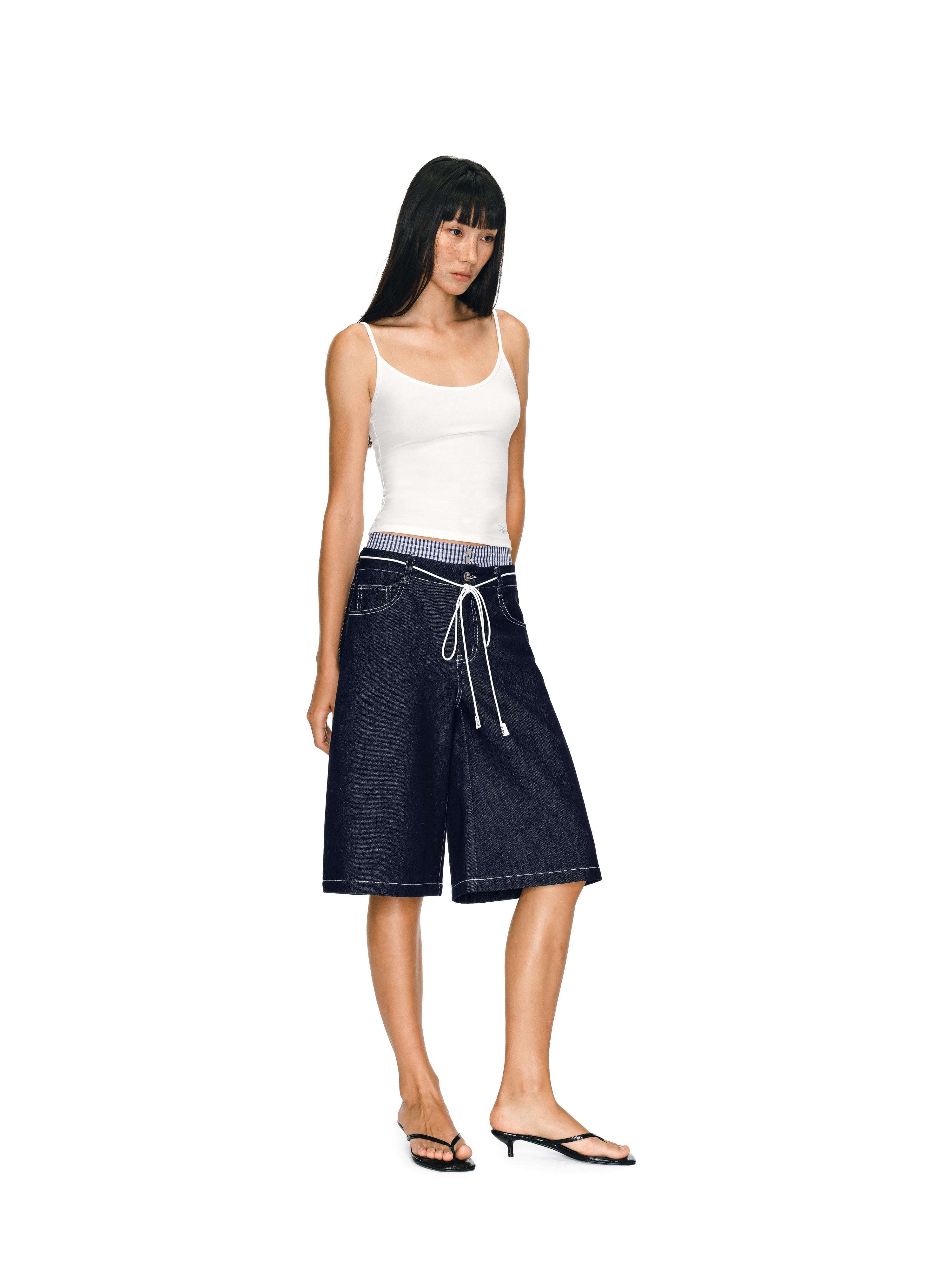 Scholar Denim Shorts