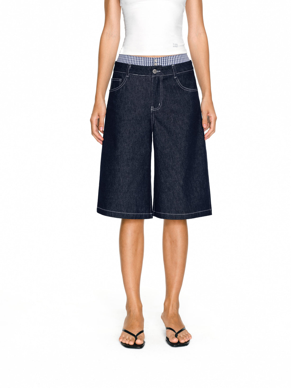 Scholar Denim Shorts