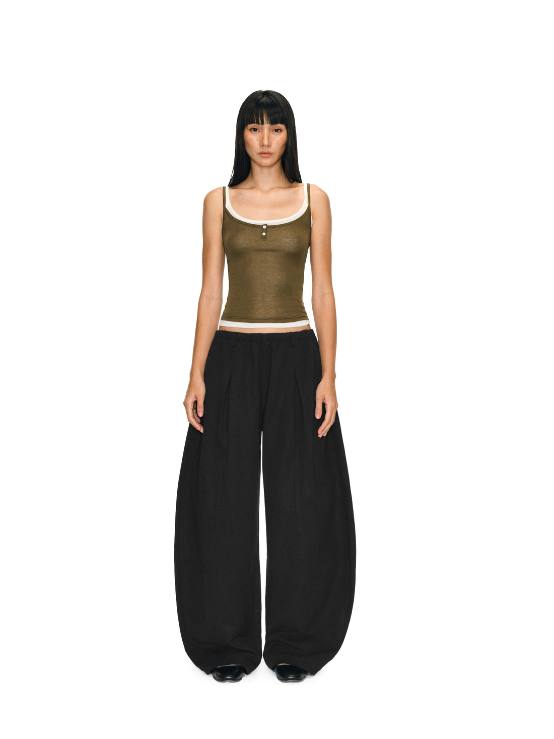 Layered Henley Tank