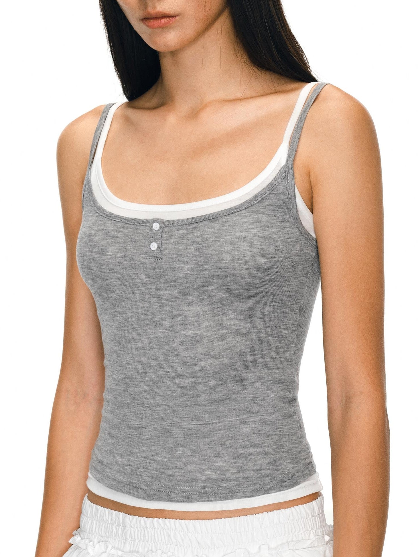 Layered Henley Tank