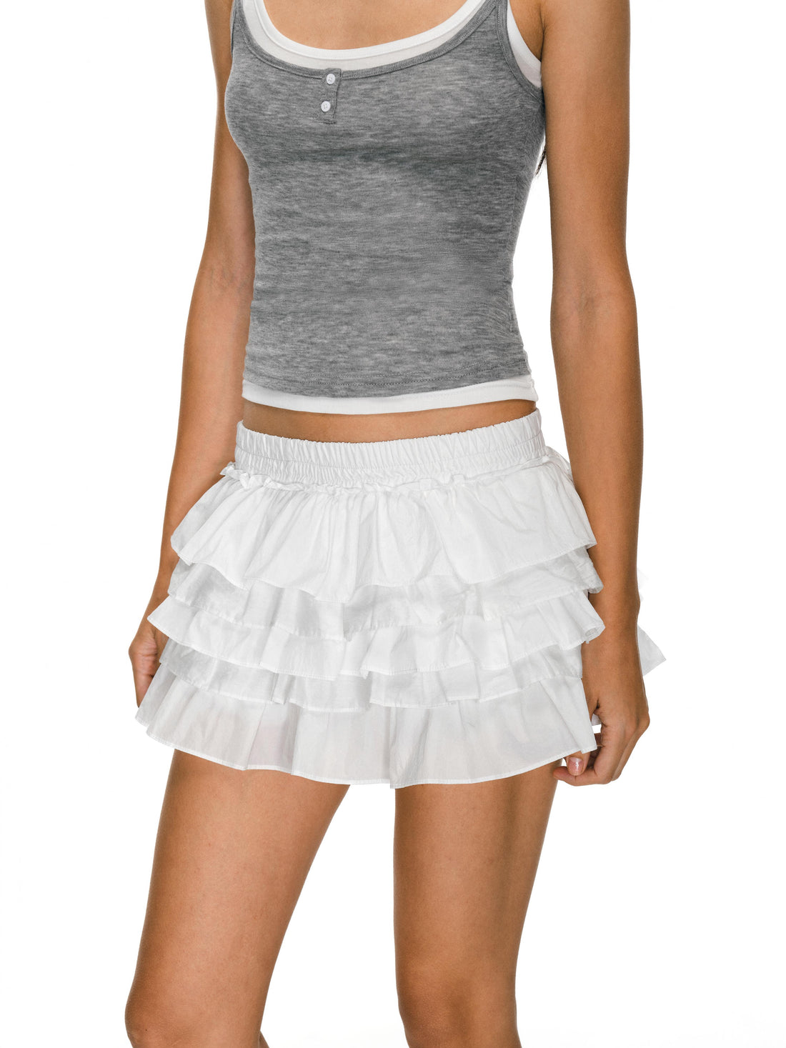 Tiered Ballet Skort