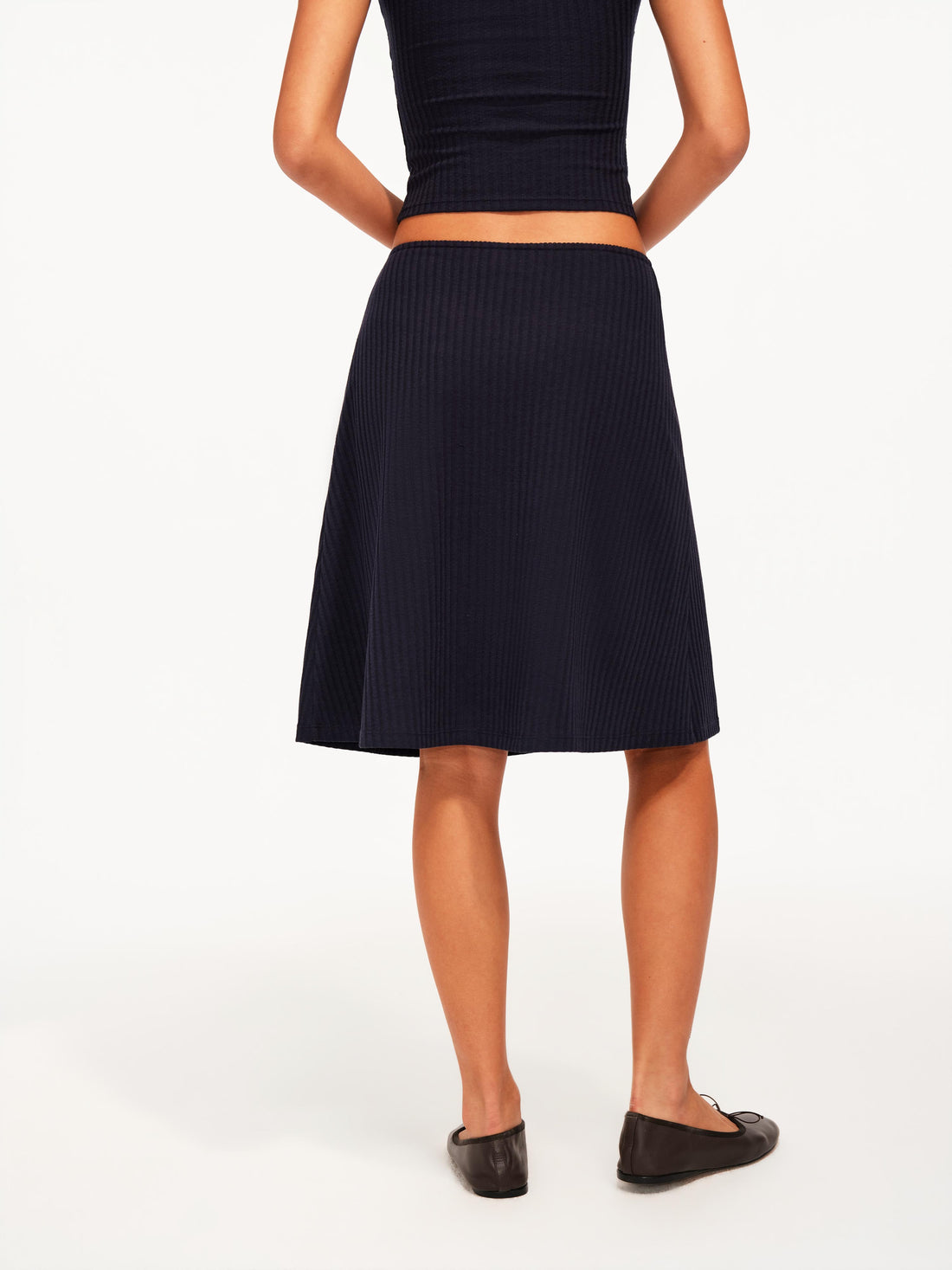 Textured Knit Skirt