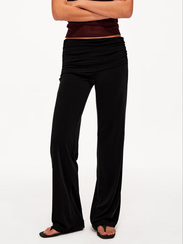 The Foldover Layered Pants