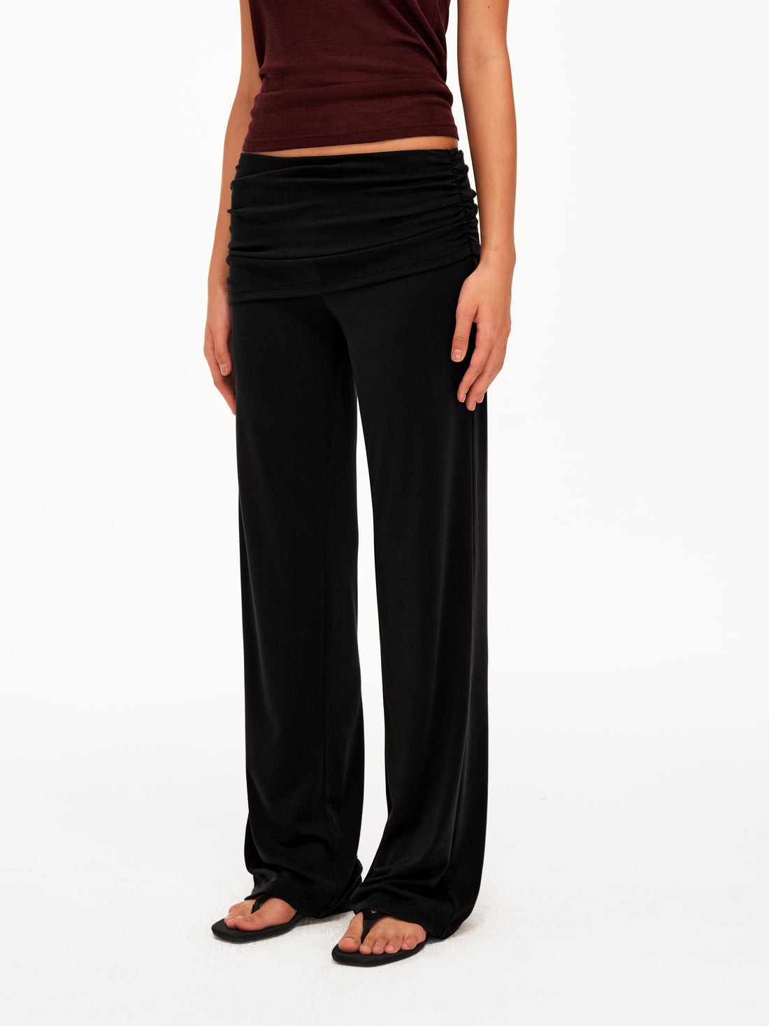 The Foldover Layered Pants