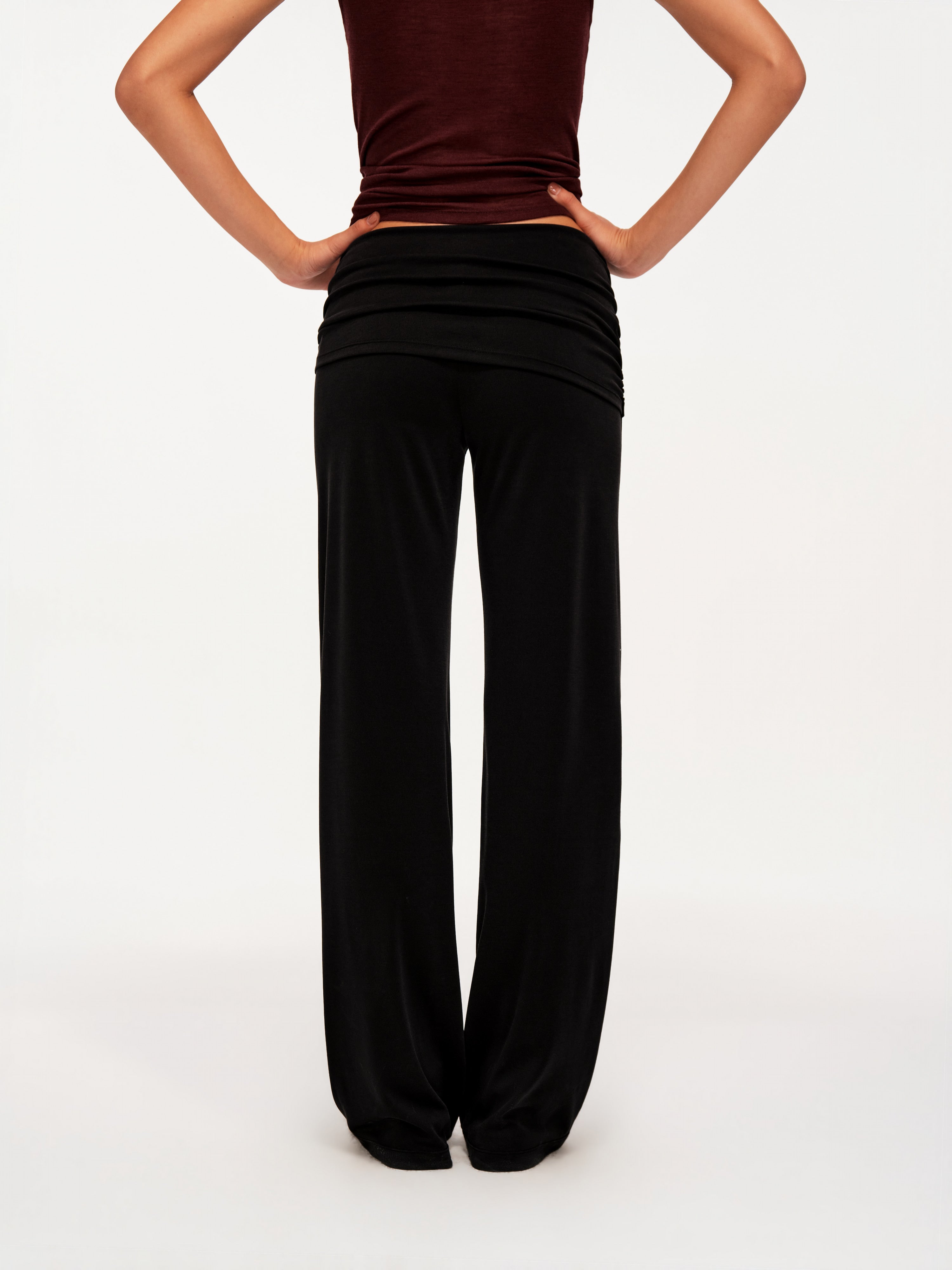The Foldover Layered Pants