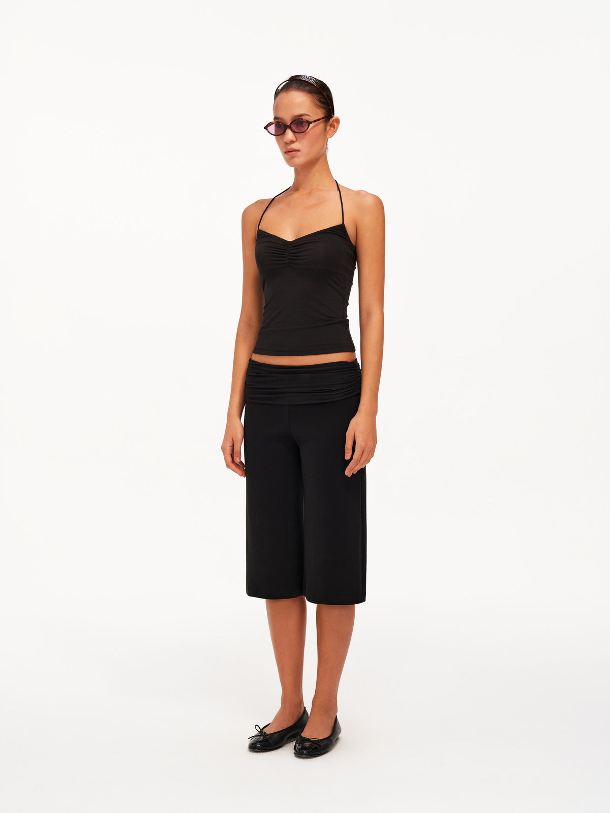 The Ruched Halter Cami
