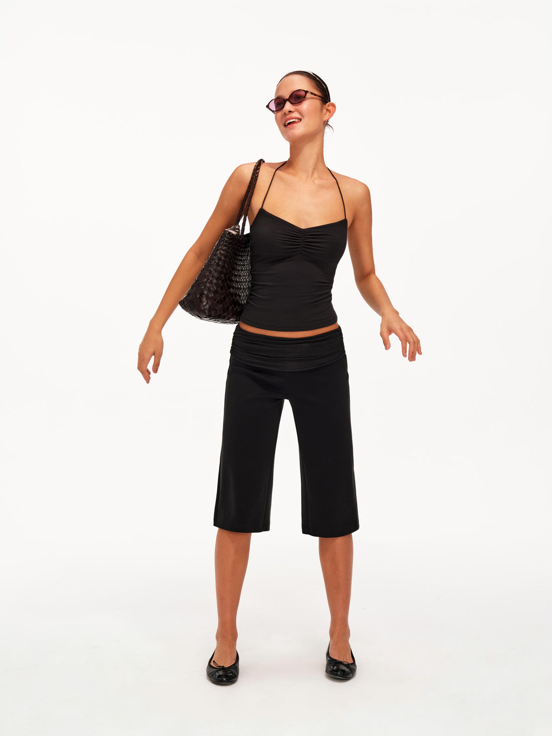 The Ruched Halter Cami