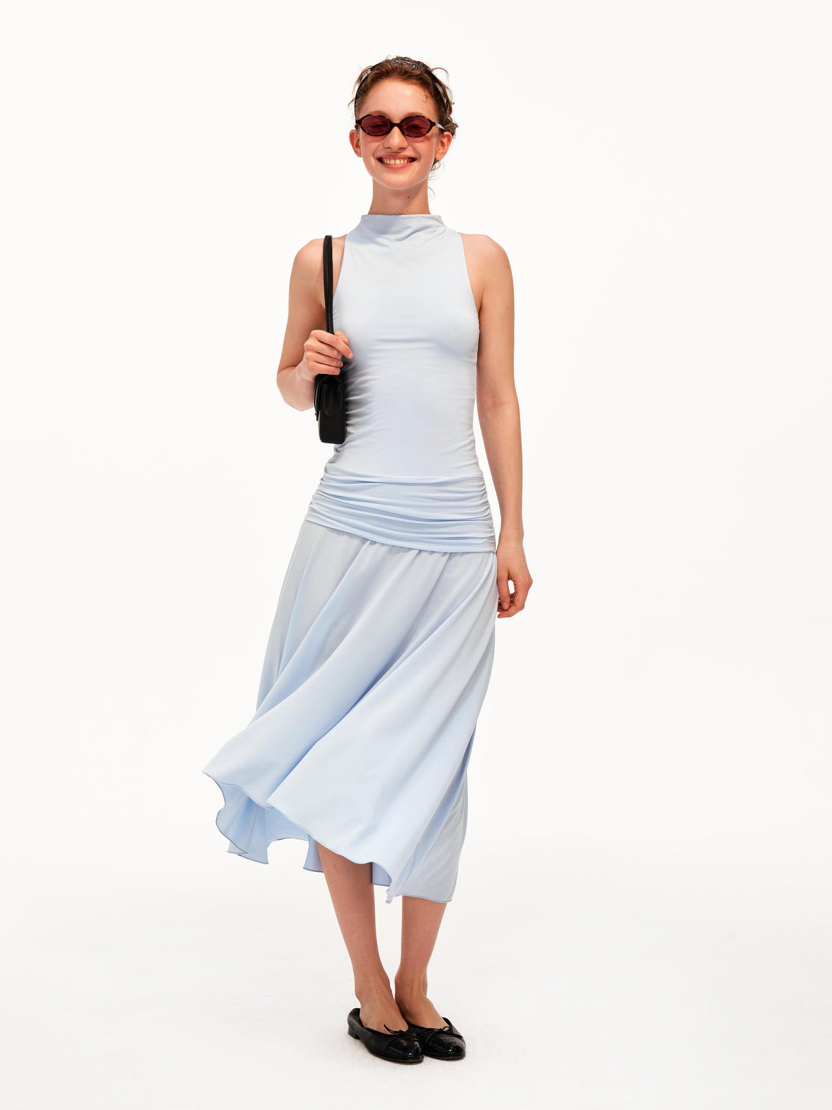 The Whisper Halter Dress