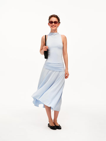 The Whisper Halter Dress