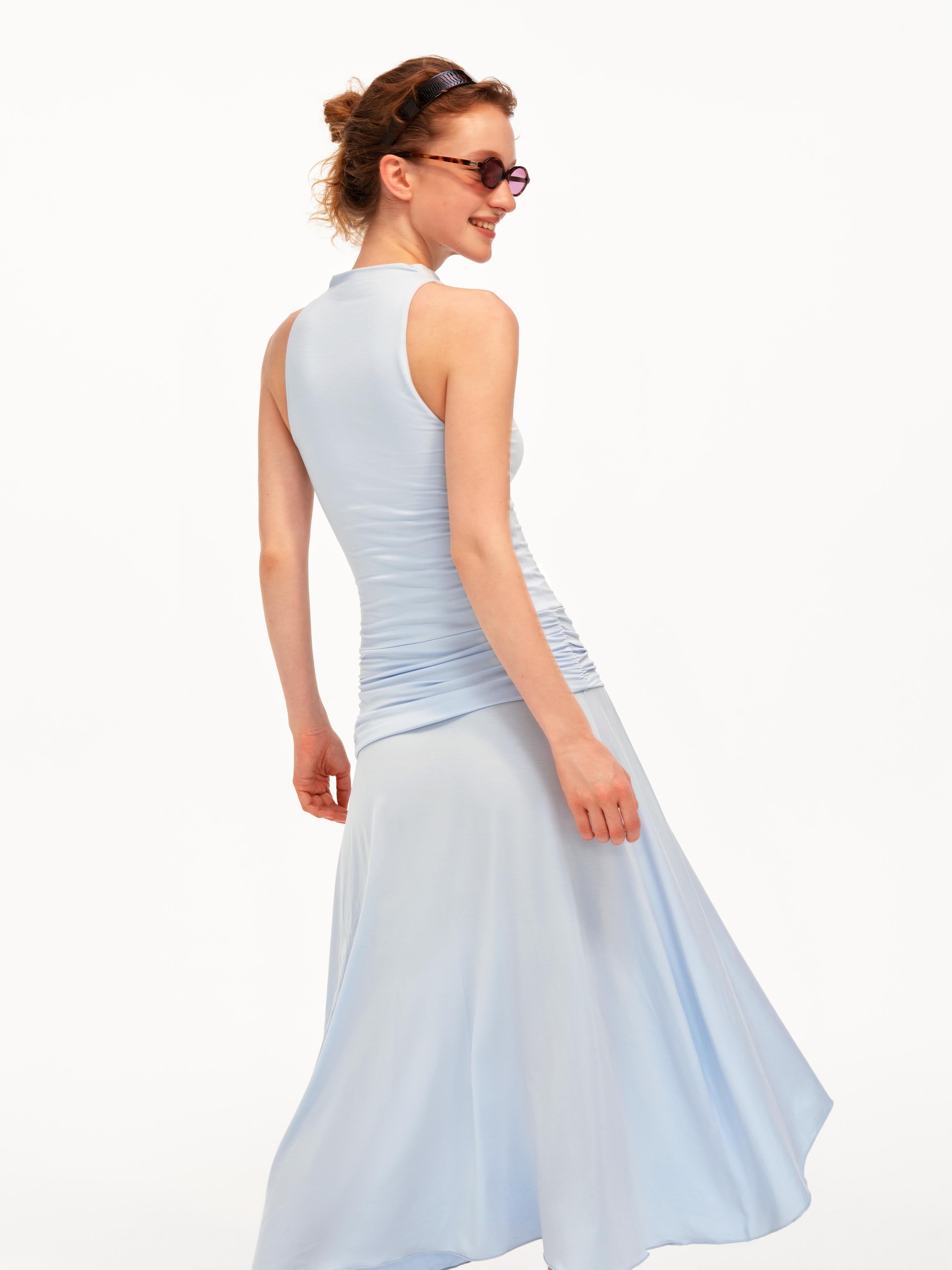 The Whisper Halter Dress