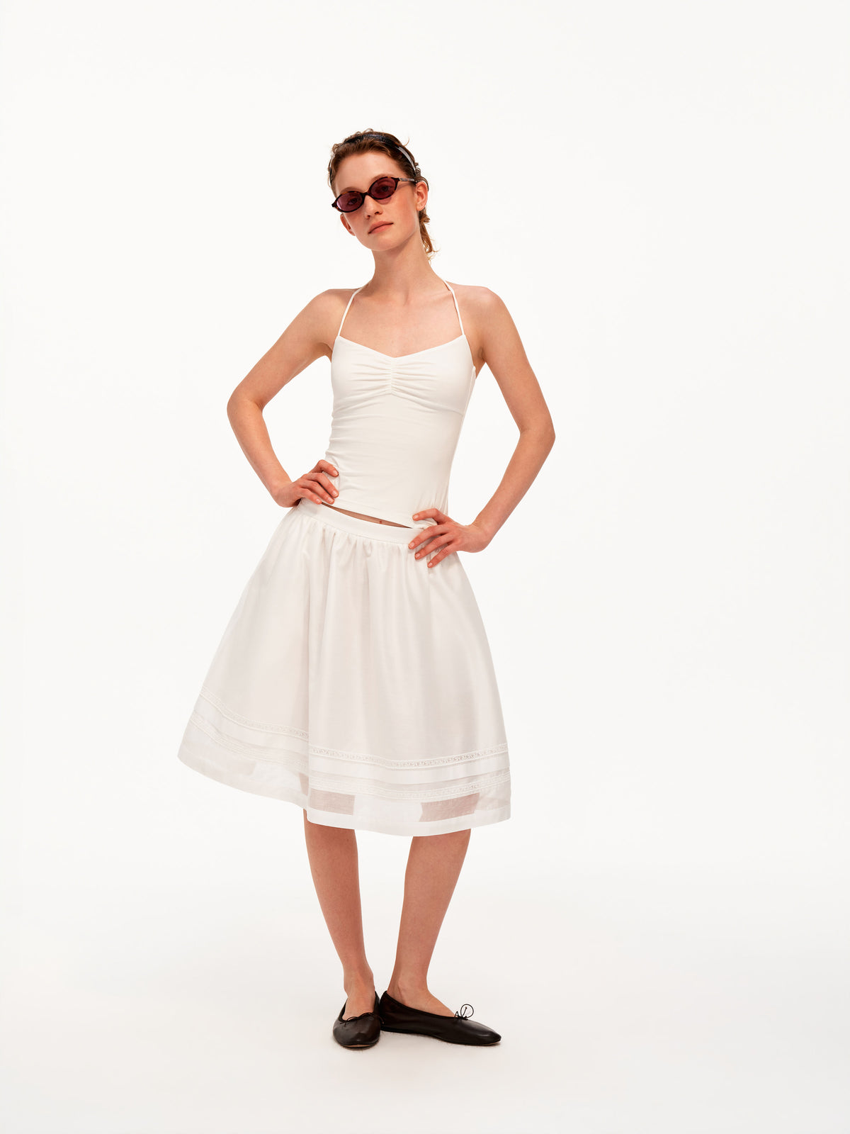 The Ruched Halter Cami