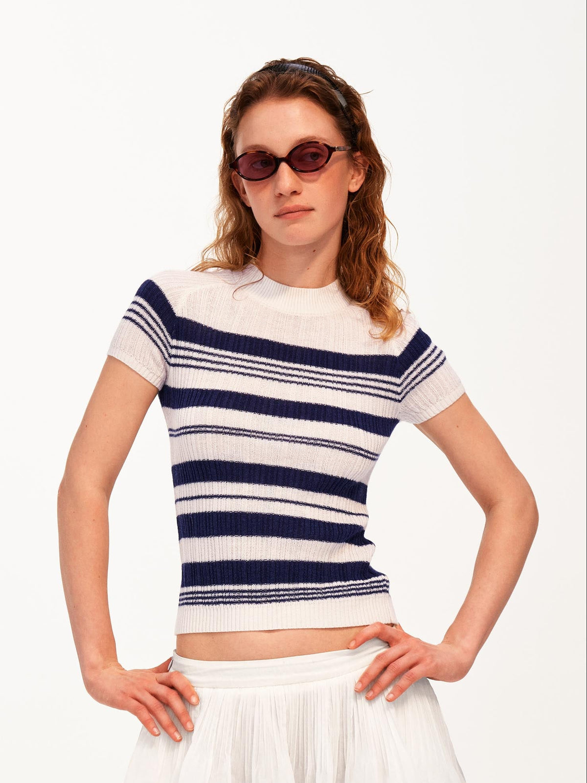 The Slim Raglan Knit Top