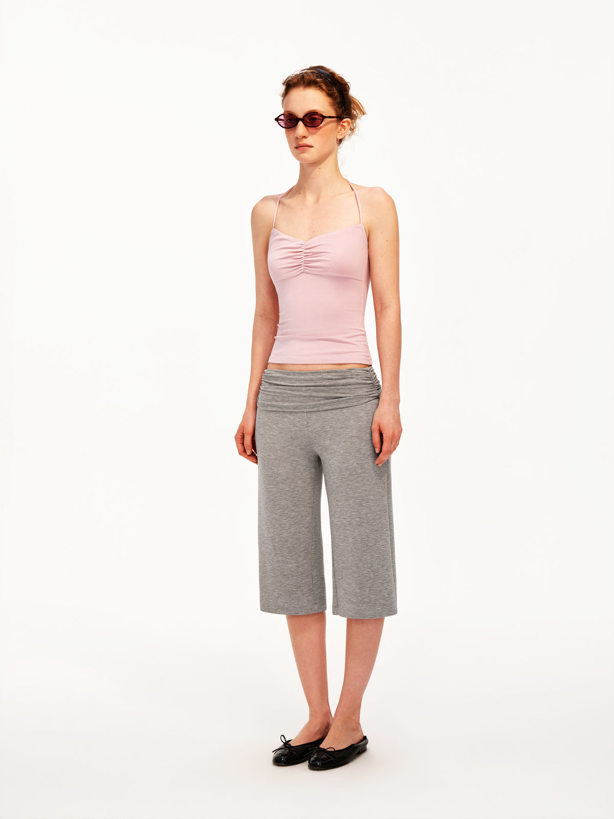 The Ruched Halter Cami