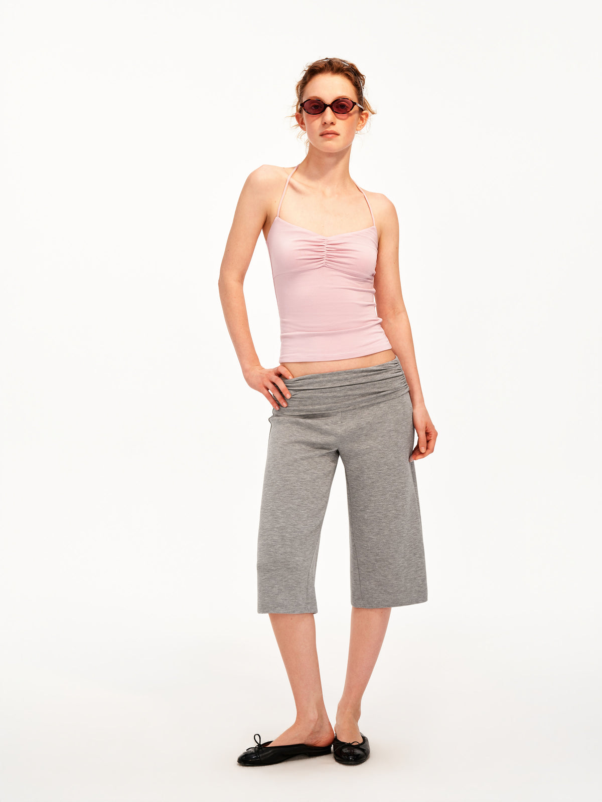 The Ruched Halter Cami