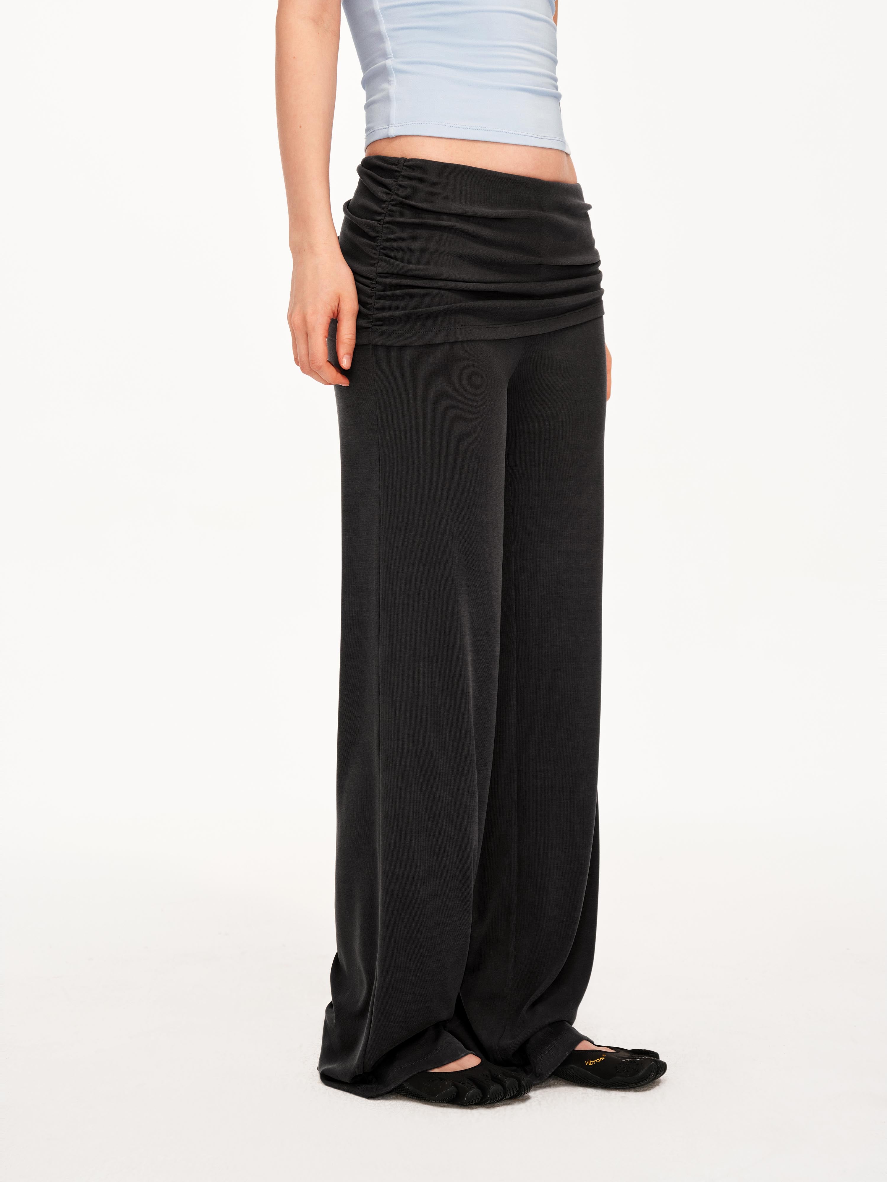 The Foldover Layered Pants