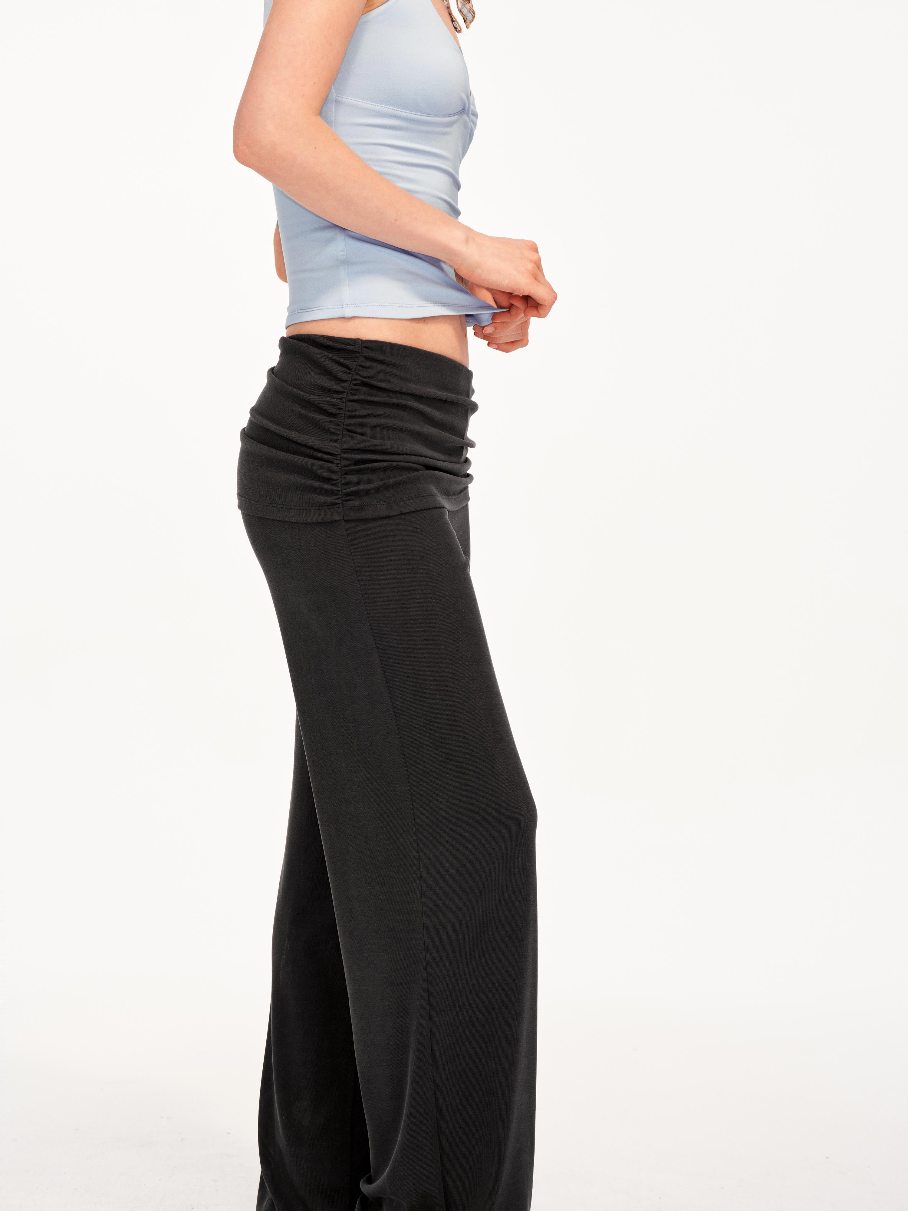 The Foldover Layered Pants