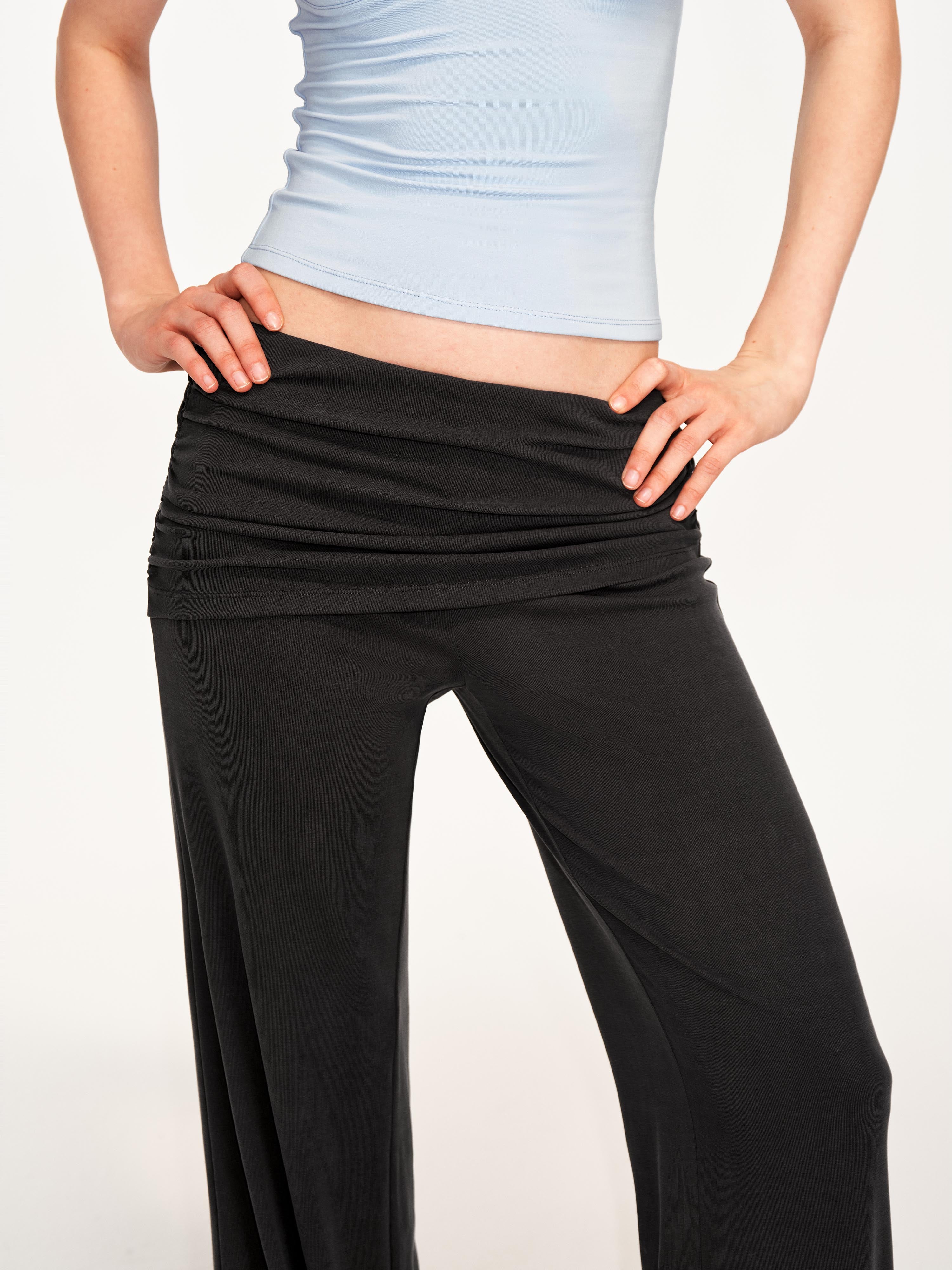 The Foldover Layered Pants
