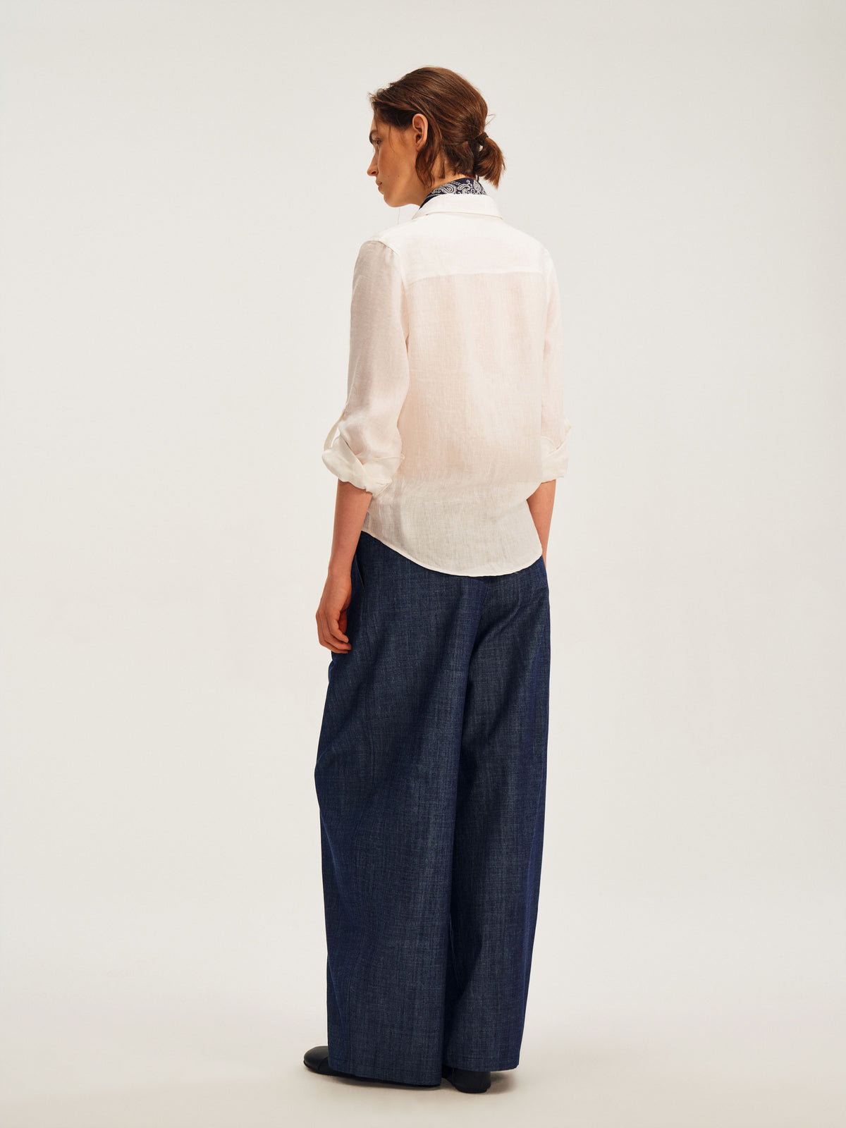 Indigo Volume Trousers