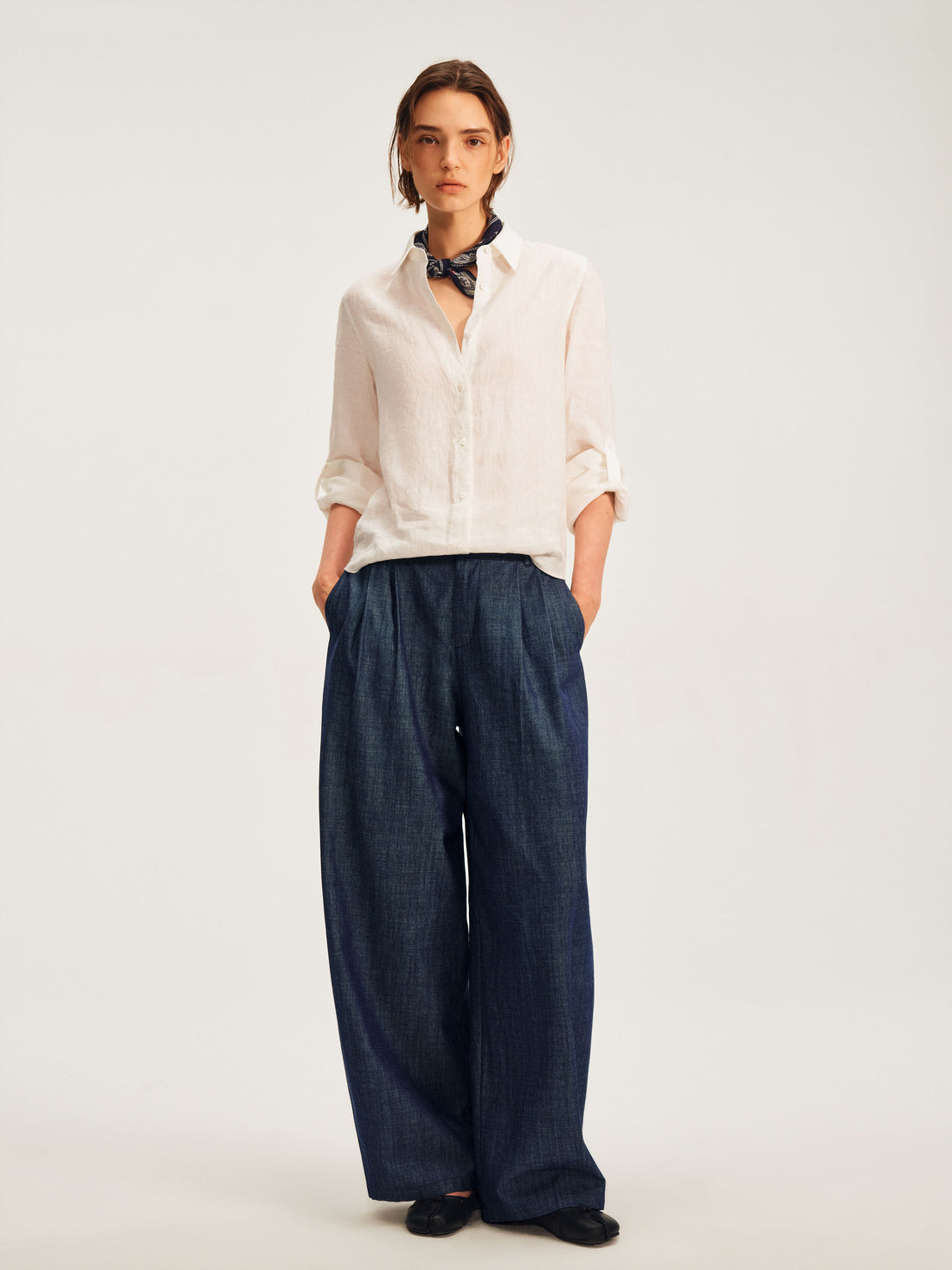 Indigo Volume Trousers