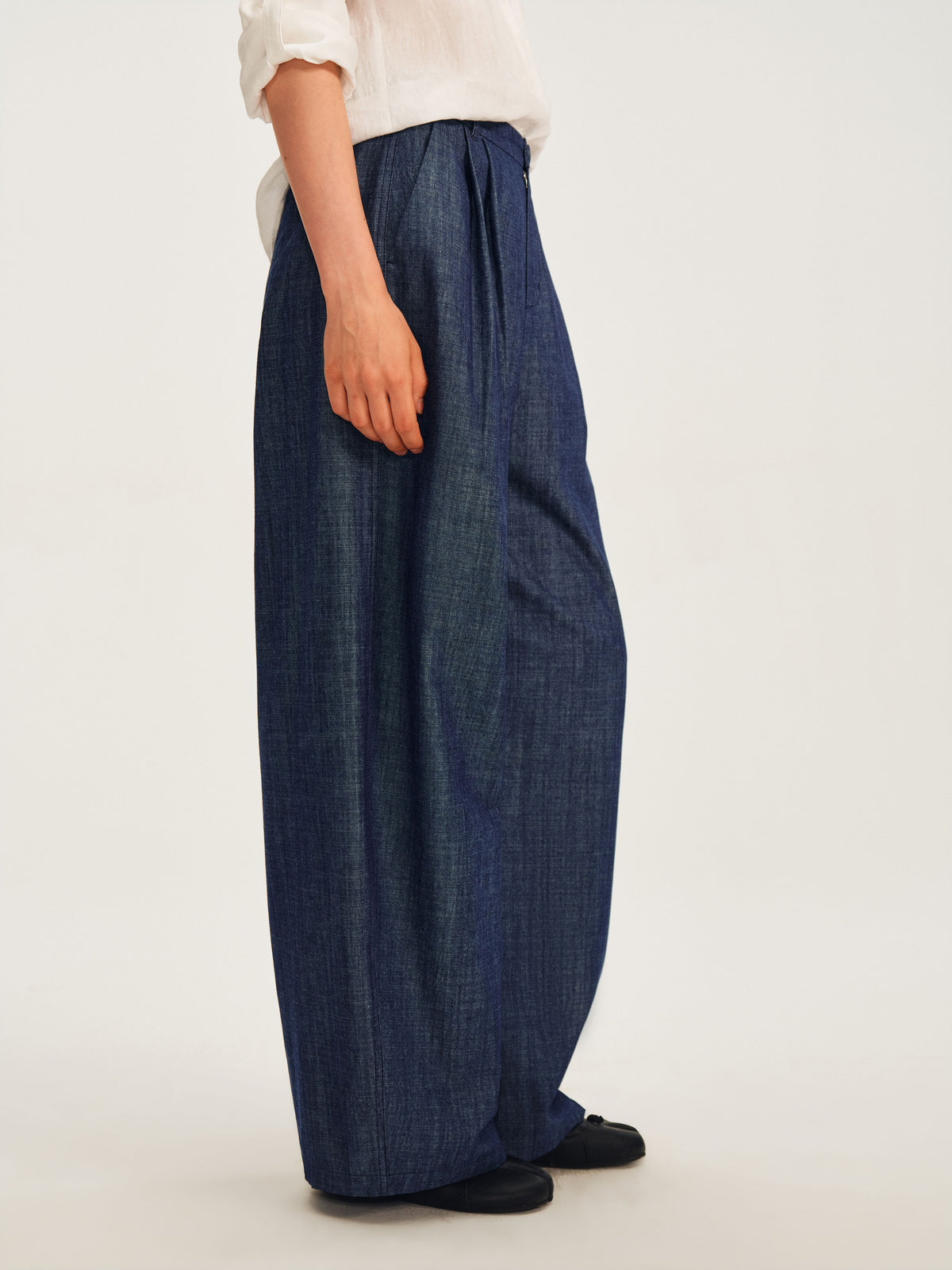 Indigo Volume Trousers