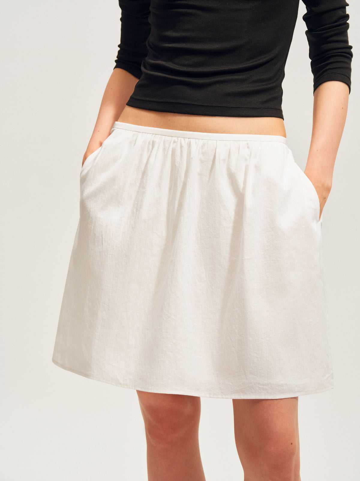 Ivory Paper Skirt