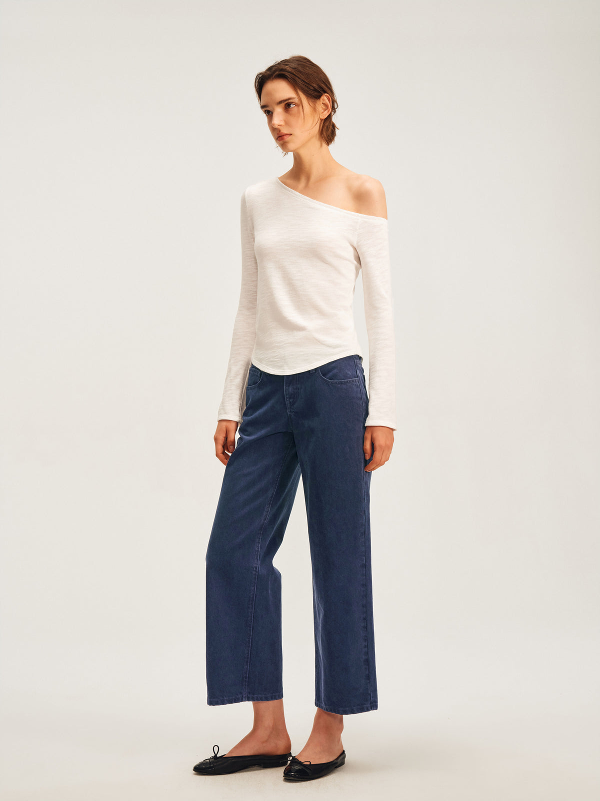 Soft Classic Off-Shoulder Top