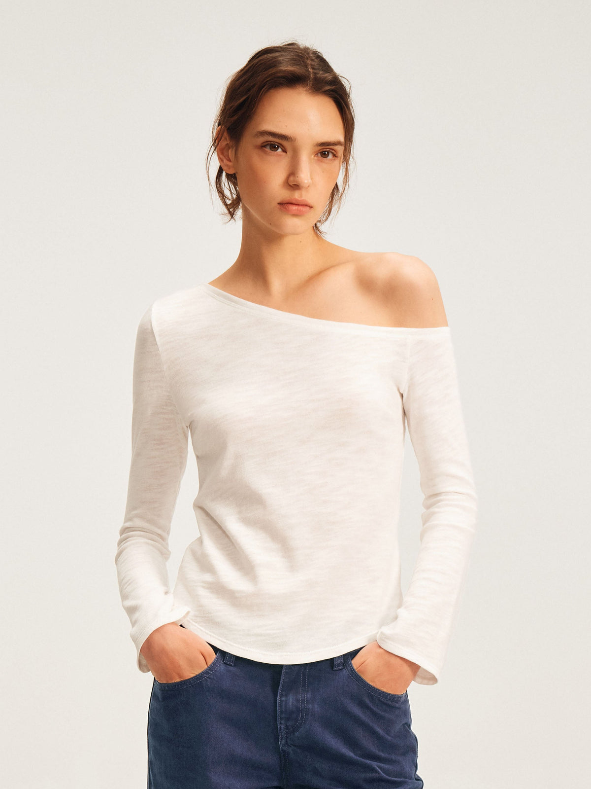Soft Classic Off-Shoulder Top