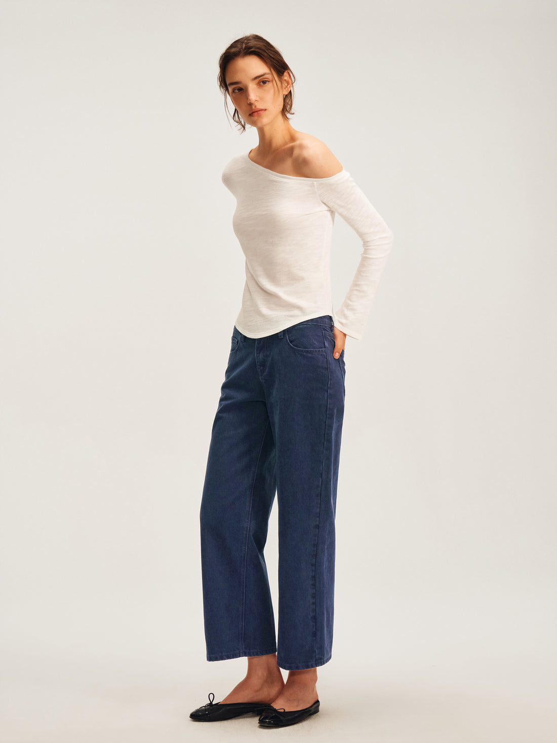 Soft Classic Off-Shoulder Top