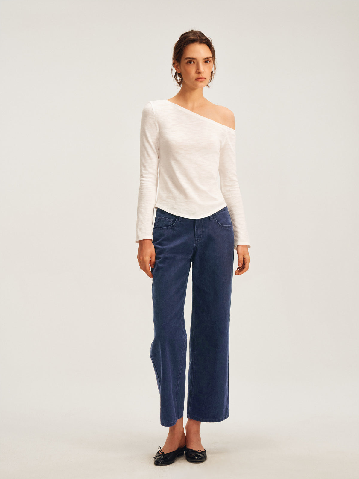 Soft Classic Off-Shoulder Top