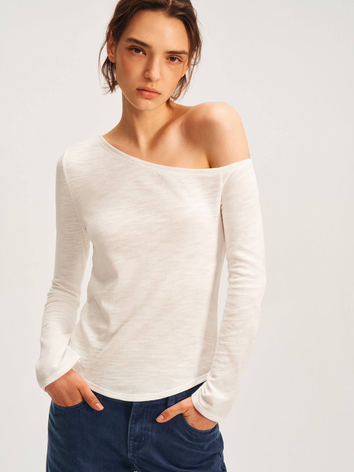 Soft Classic Off-Shoulder Top