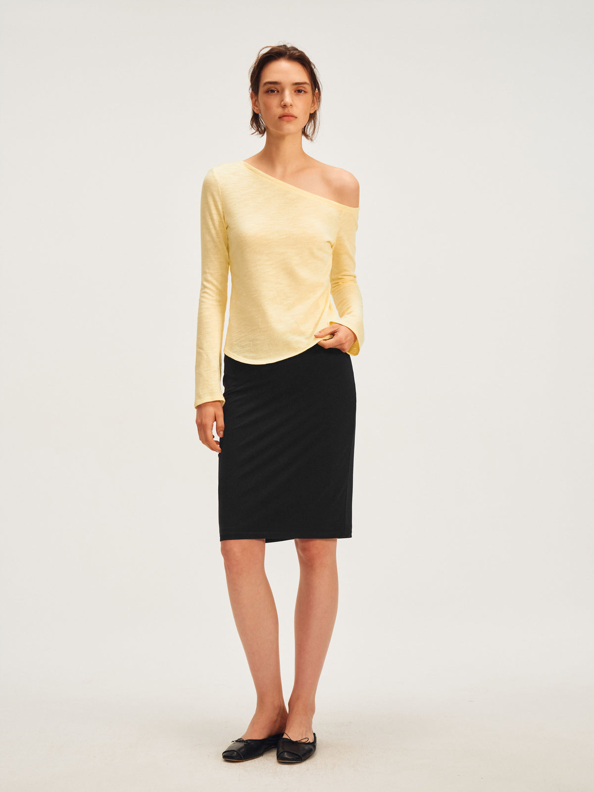Soft Classic Off-Shoulder Top