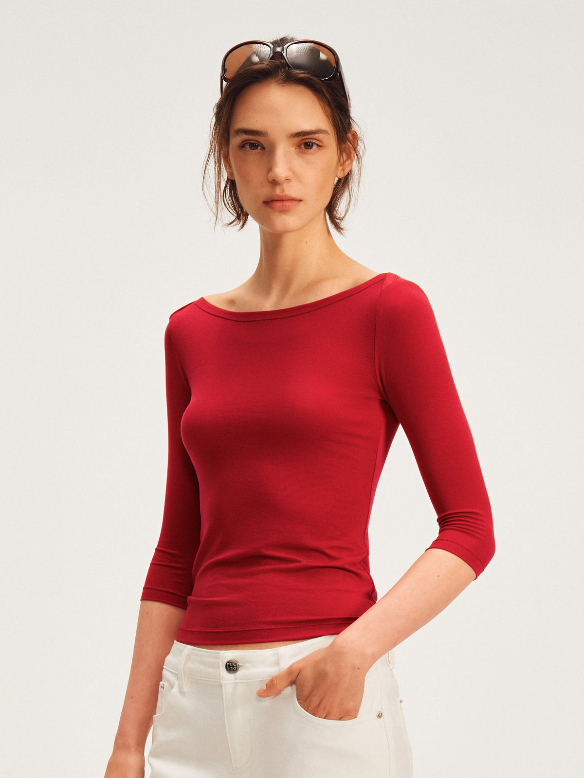 Soft Classic Boatneck Top