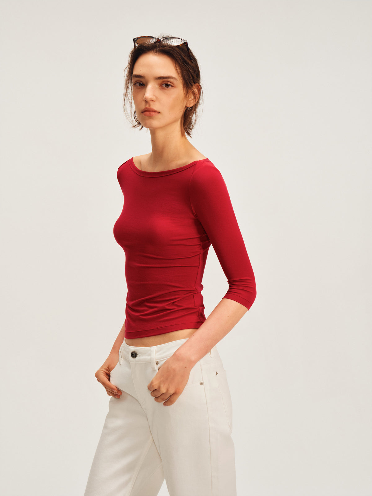 Soft Classic Boatneck Top