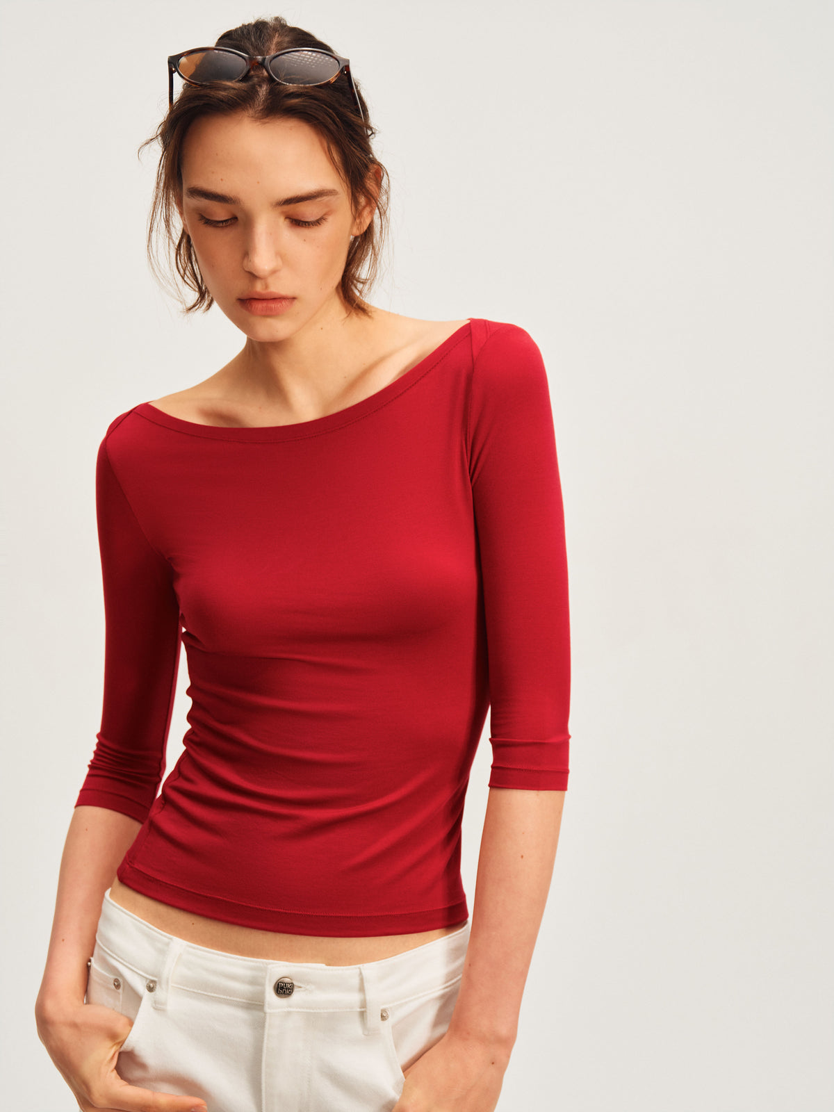Soft Classic Boatneck Top