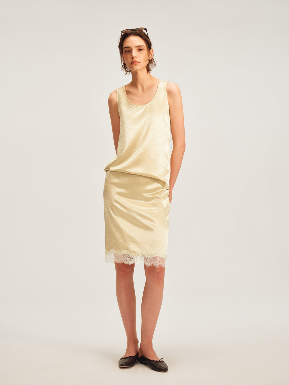The Lumière Satin Tank