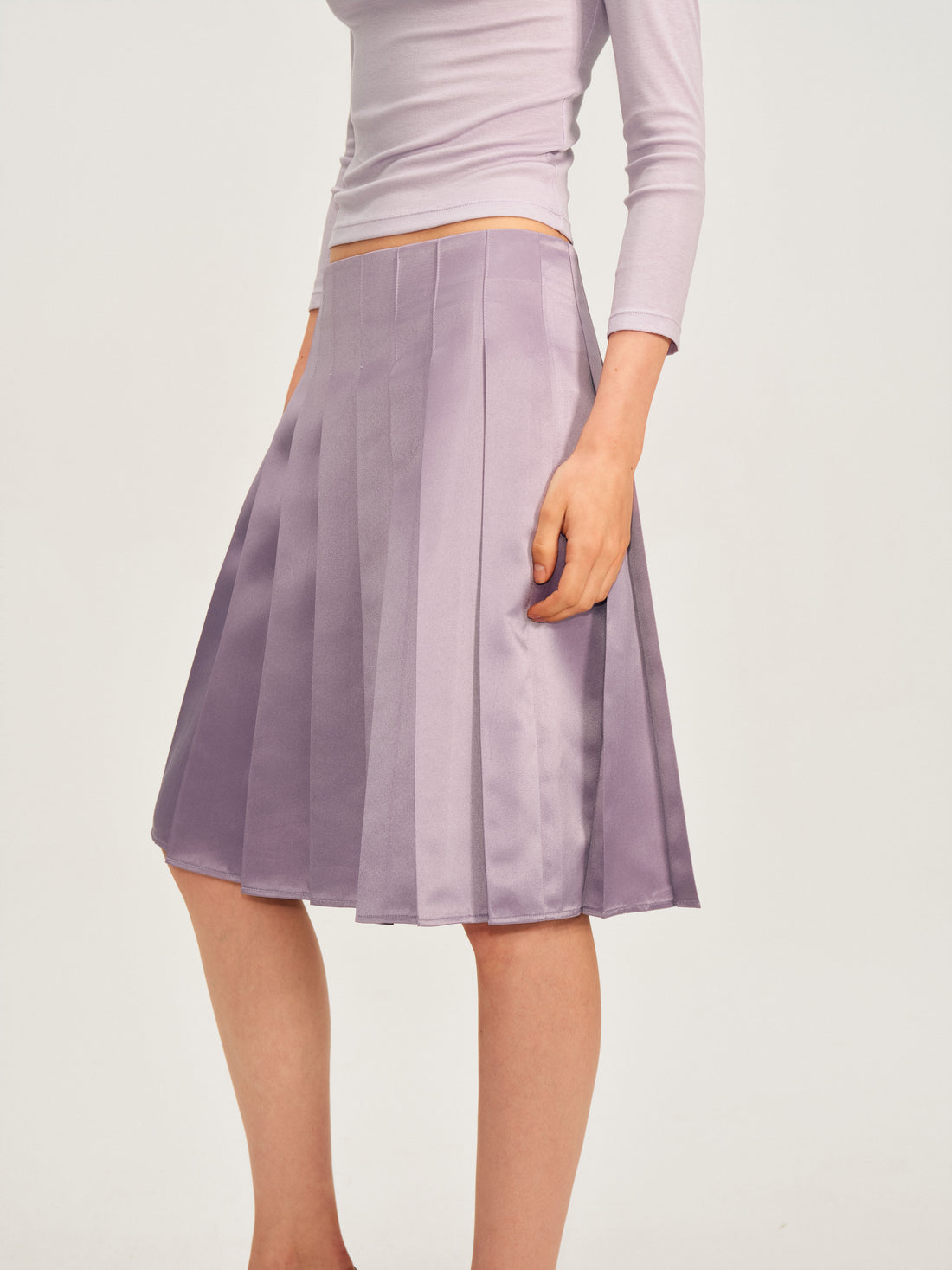 Soft Classic Pleated Skirt