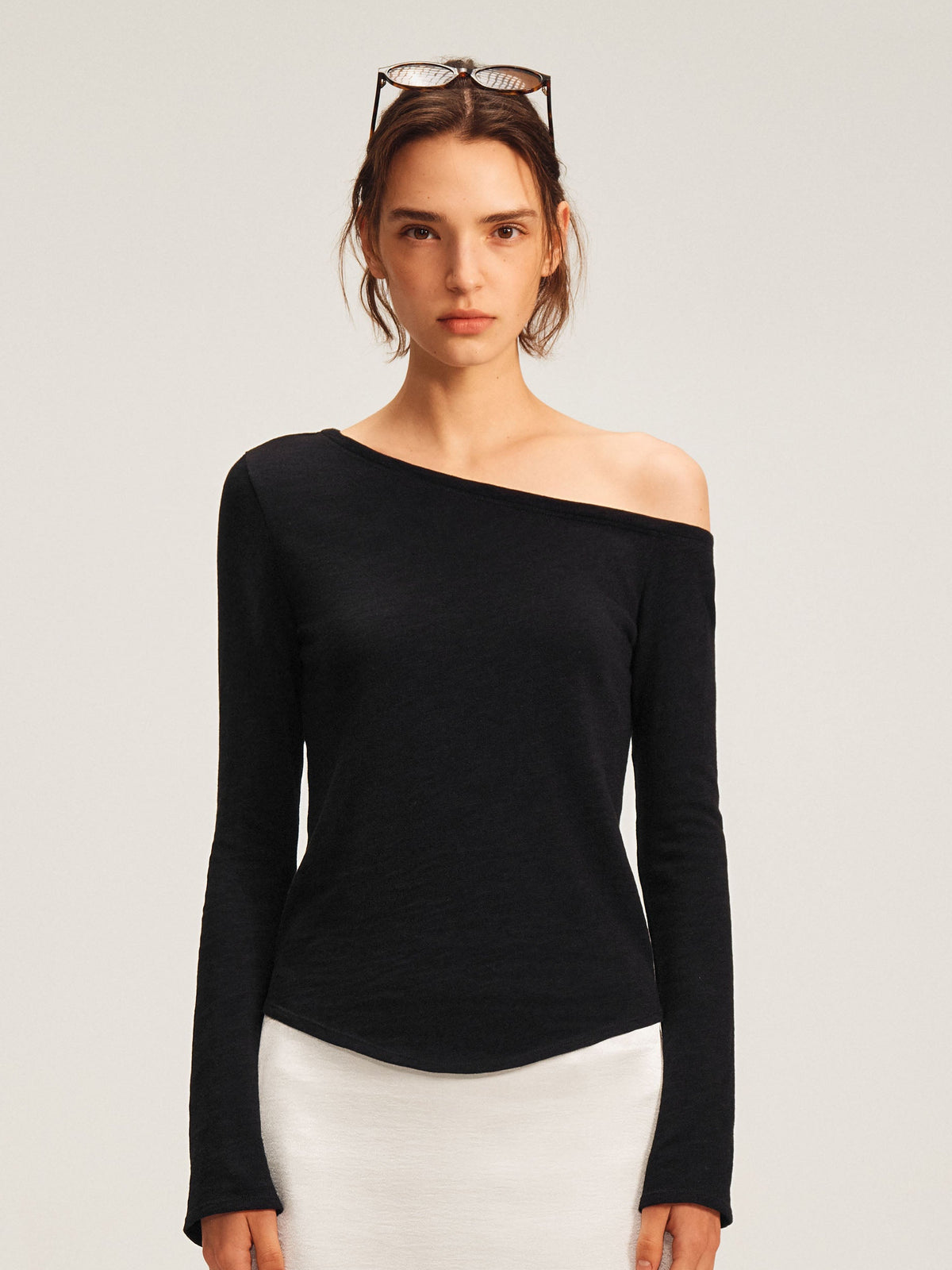 Soft Classic Off-Shoulder Top