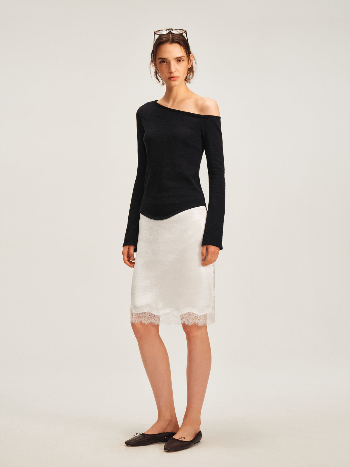 Soft Classic Off-Shoulder Top