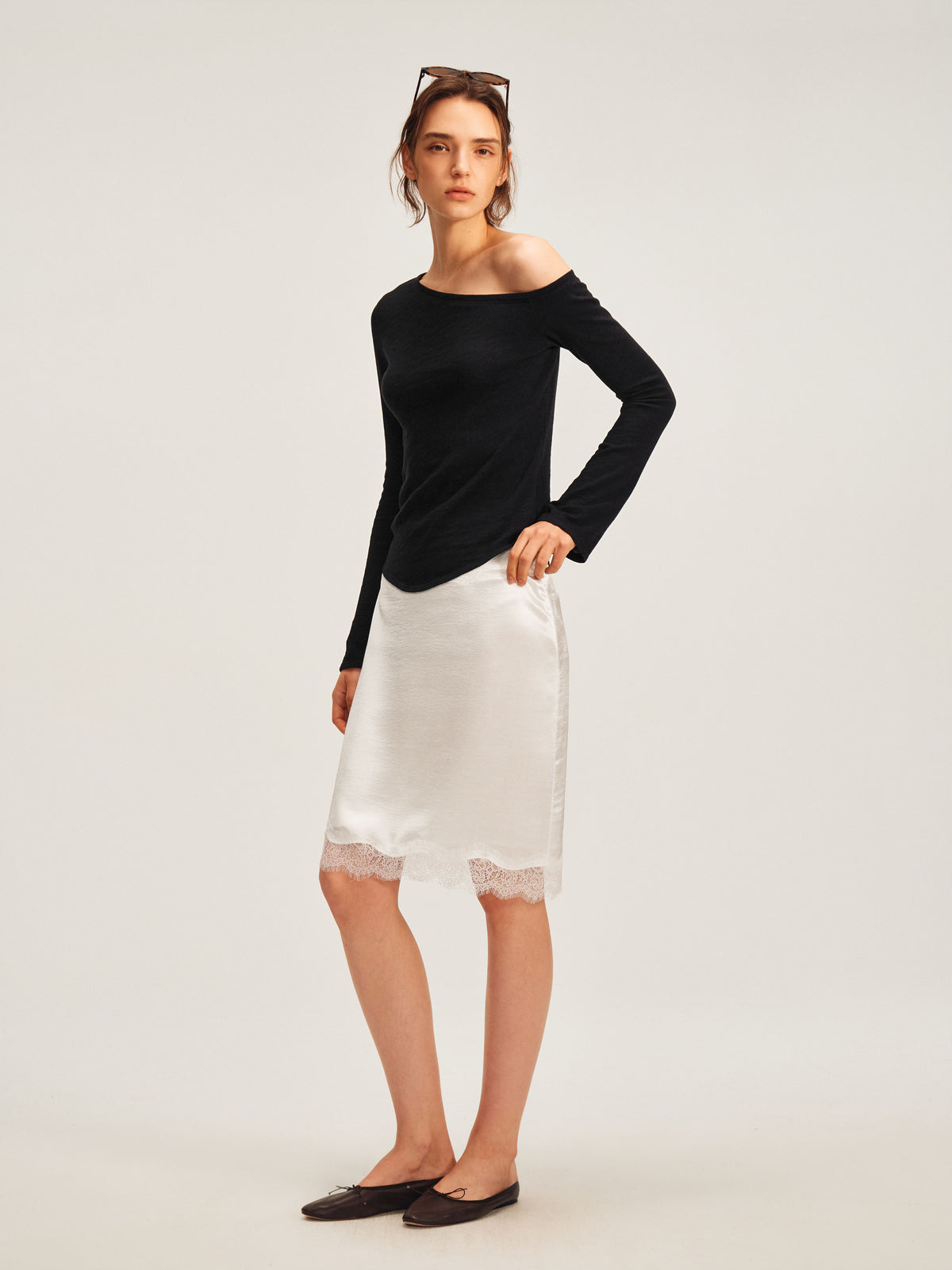 Soft Classic Off-Shoulder Top