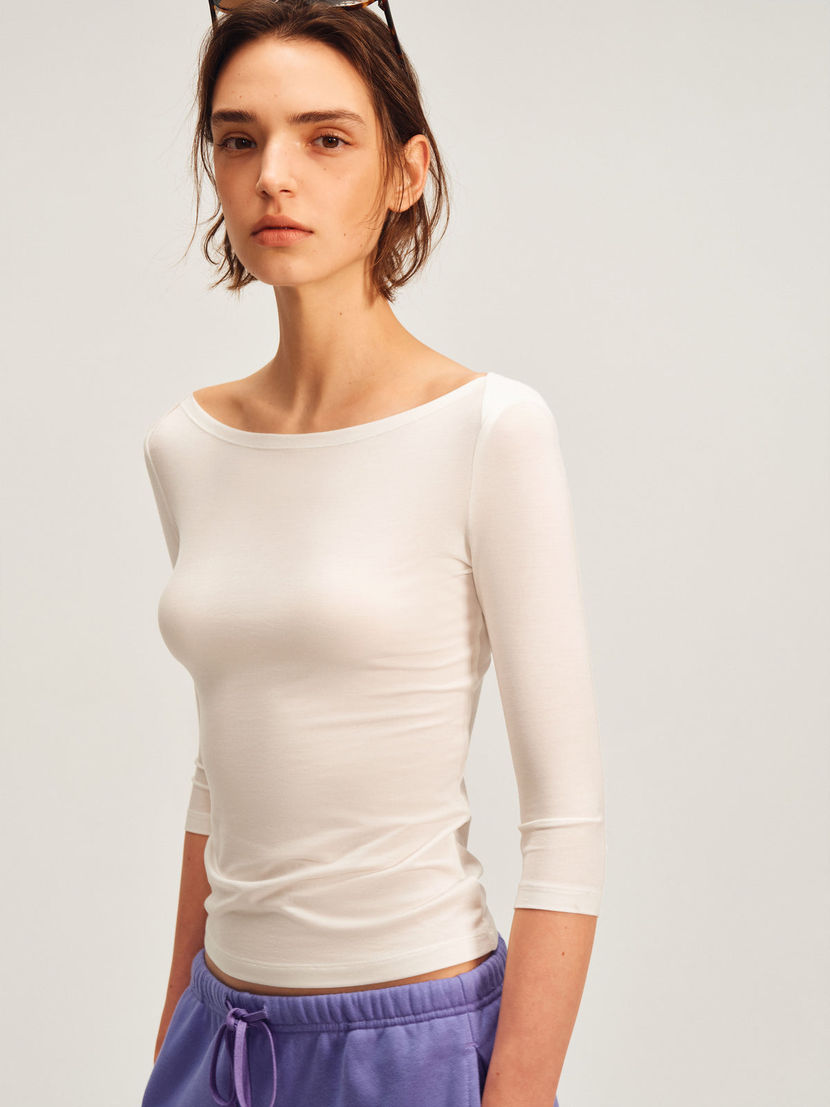 Soft Classic Boatneck Top