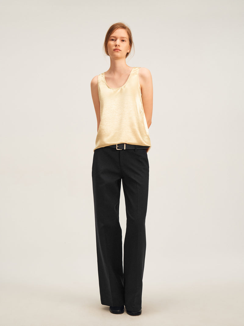 Pleated Tailored Trousers