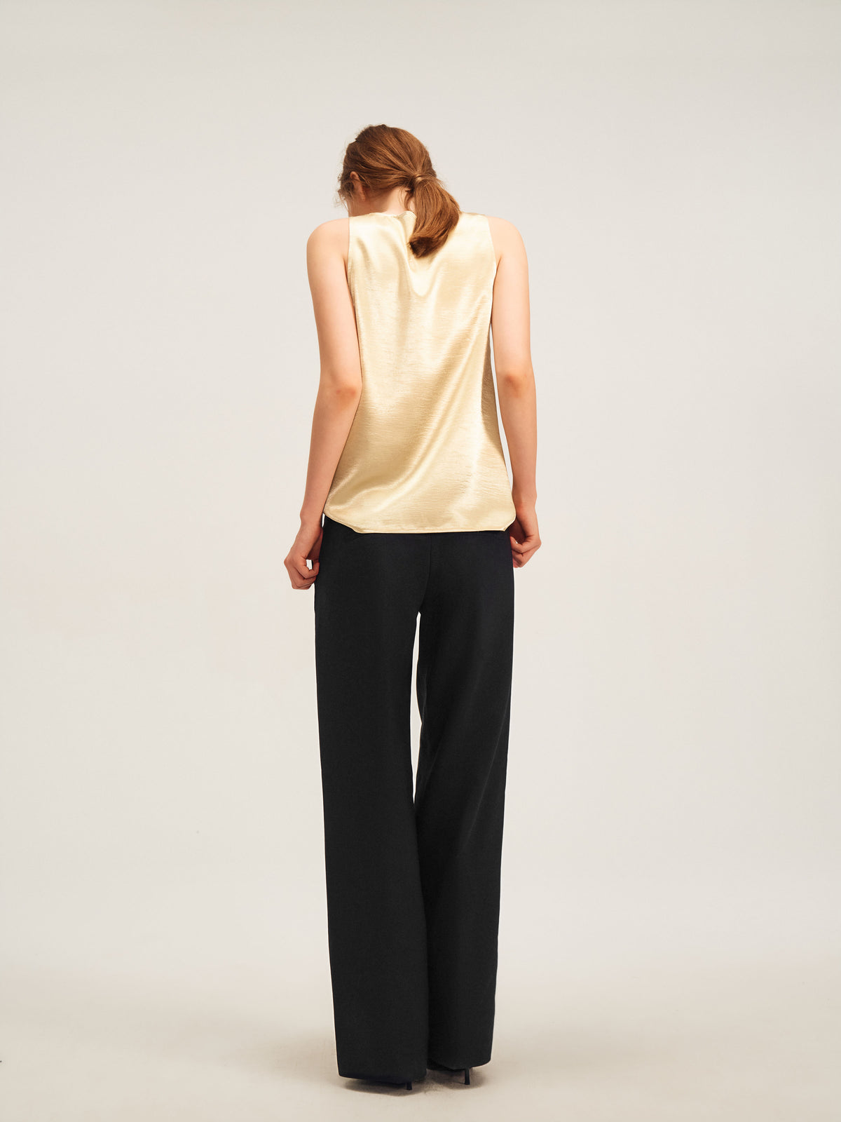 Pleated Tailored Trousers