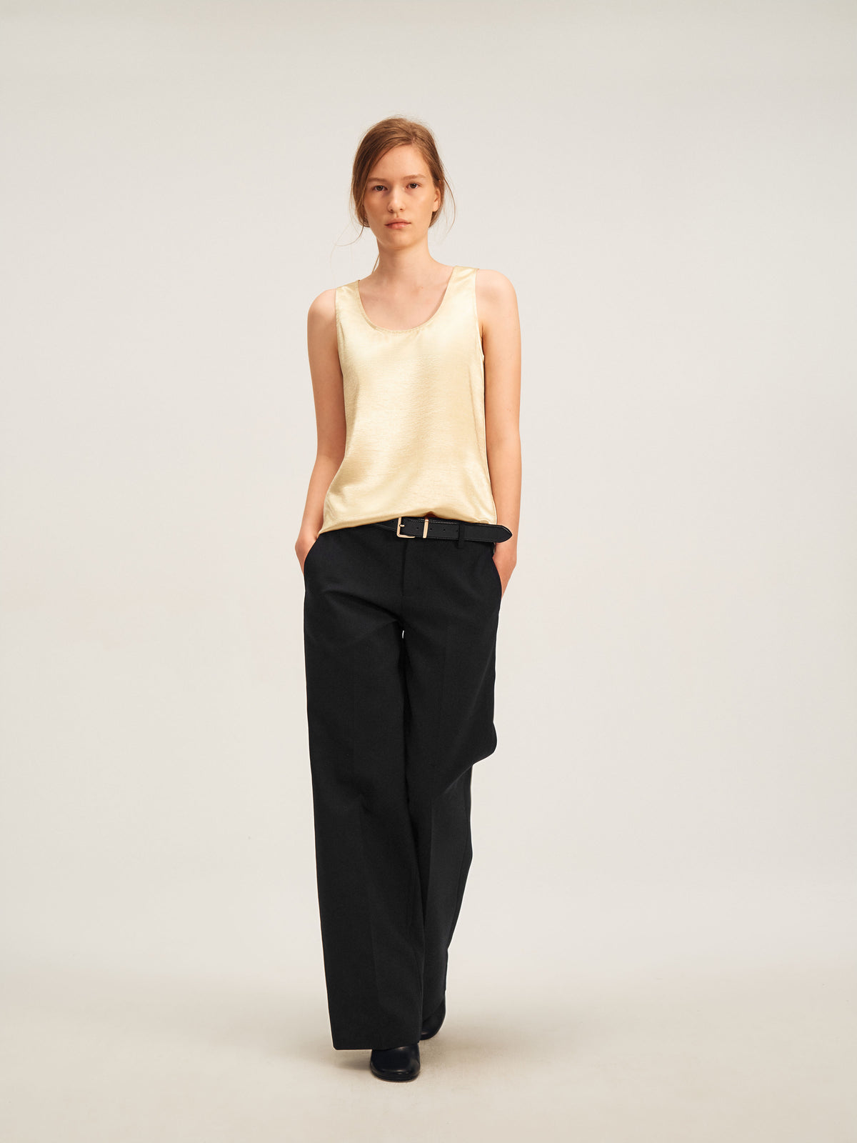 Pleated Tailored Trousers