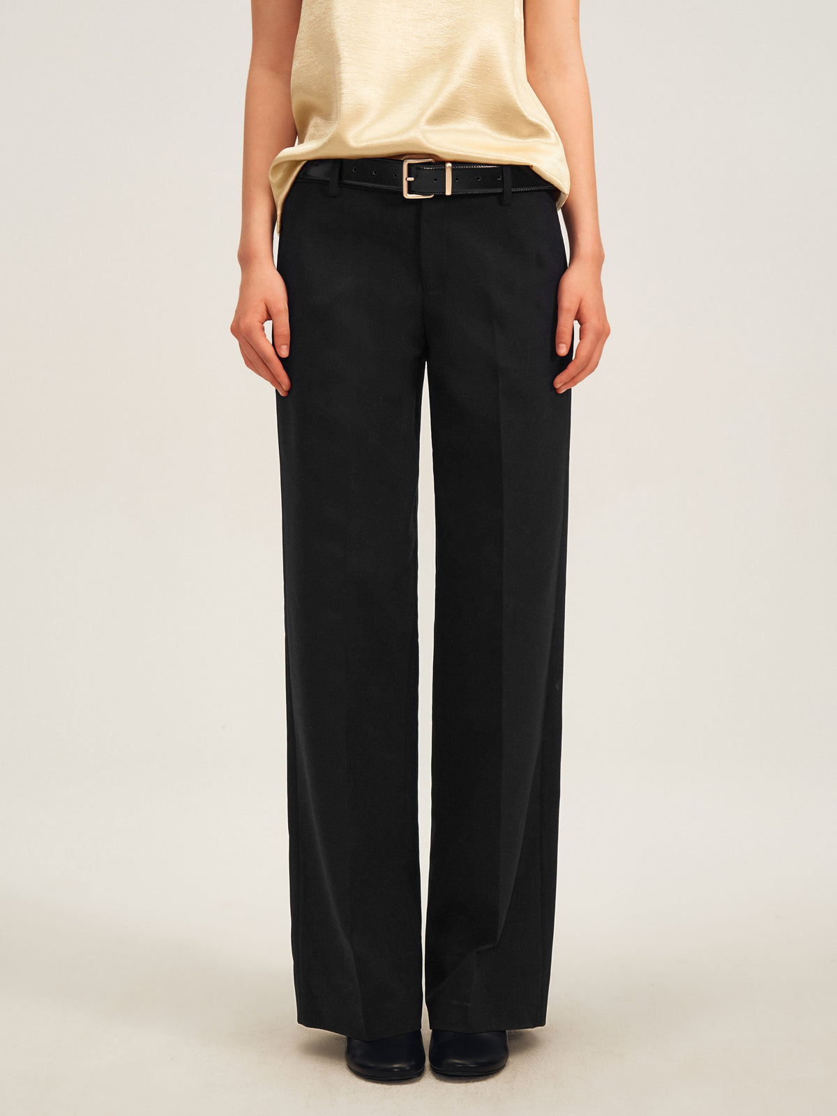 Pleated Tailored Trousers