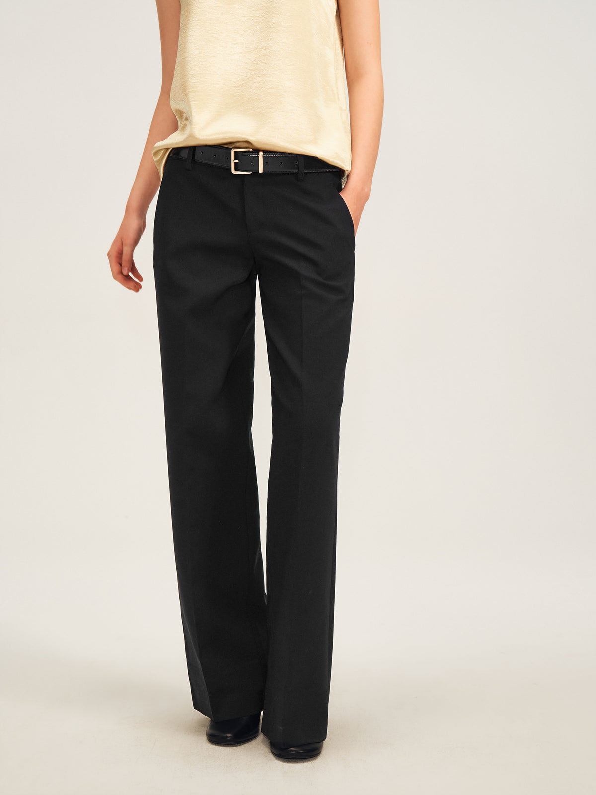 Pleated Tailored Trousers