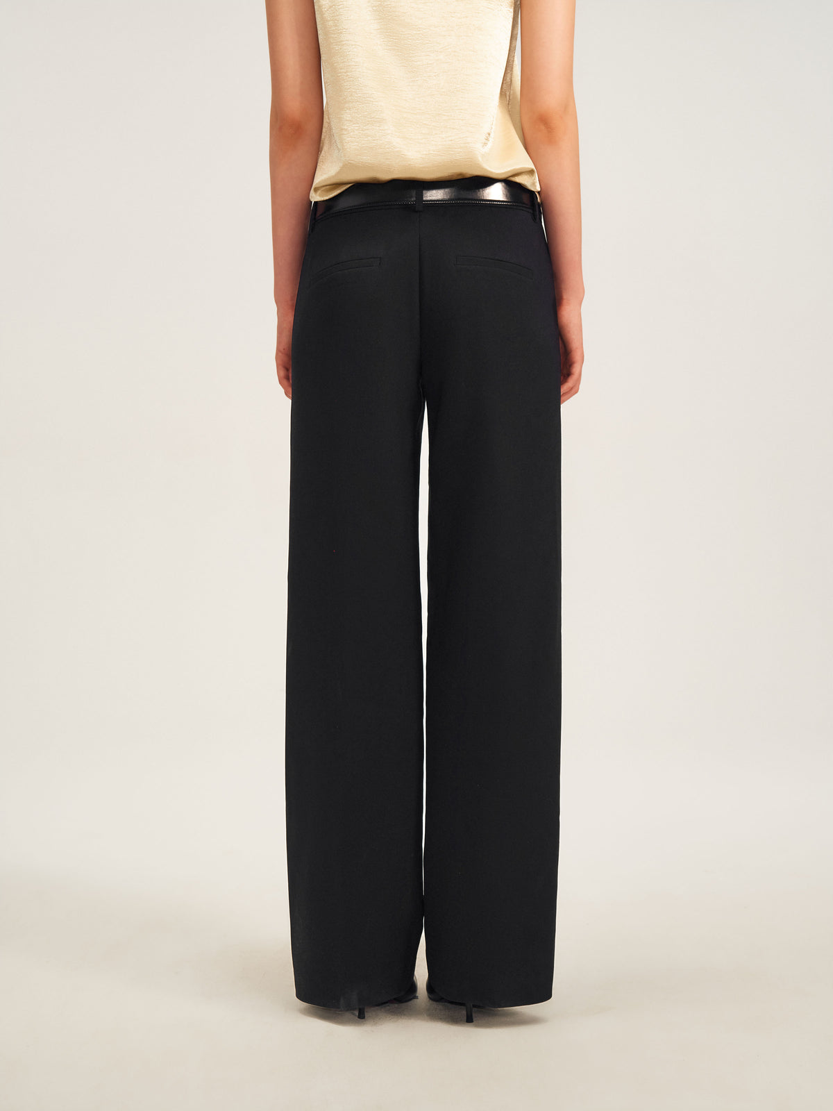 Pleated Tailored Trousers